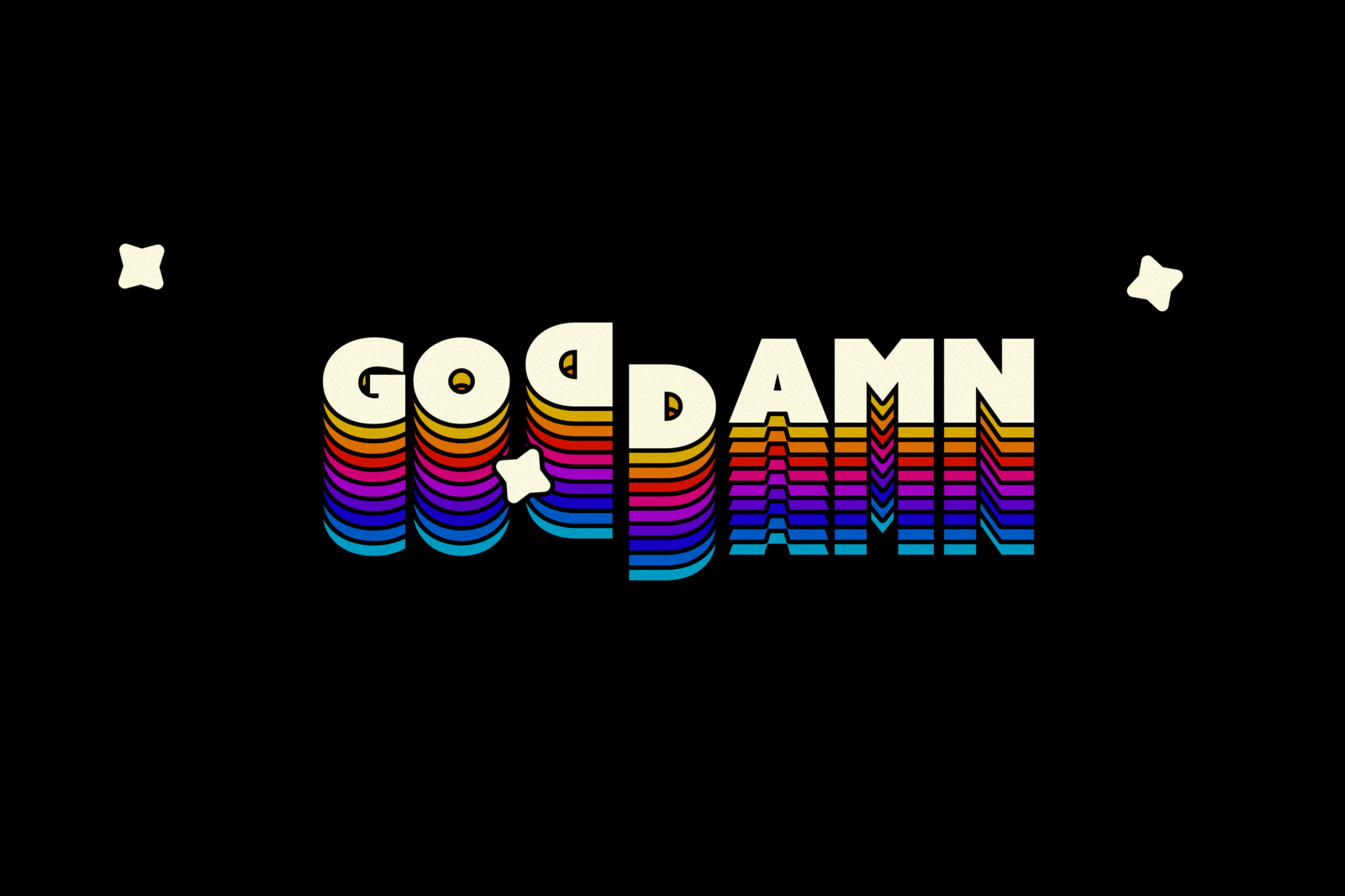 Text effect goddamn 2